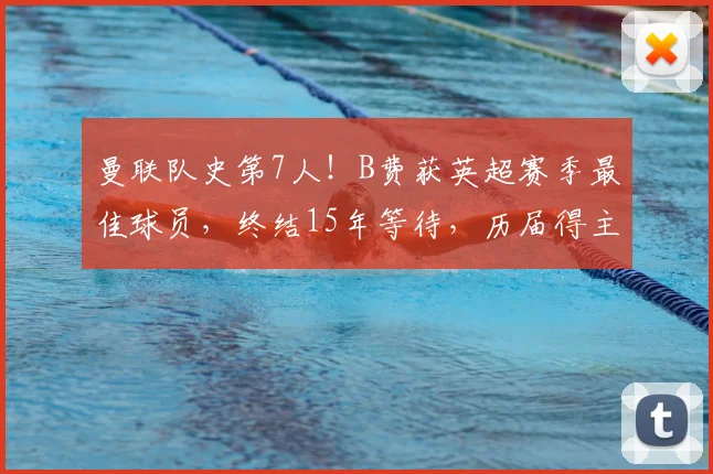 曼联队史第7人!B费获英超赛季最佳球员,终结15年等待,历届得主回顾与未来展望